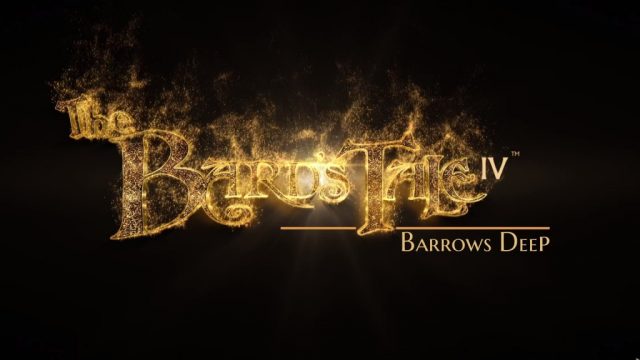 The Bard's Tale IV: Barrows Deep  title screen image #1 
