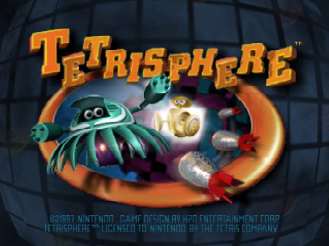 Tetrisphere title screen image #1 