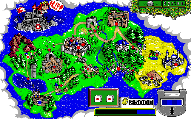Shinwa no Shima - Island of Myth  in-game screen image #2 