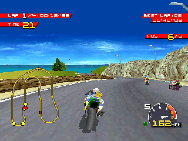 Moto Racer in-game screen image #1 