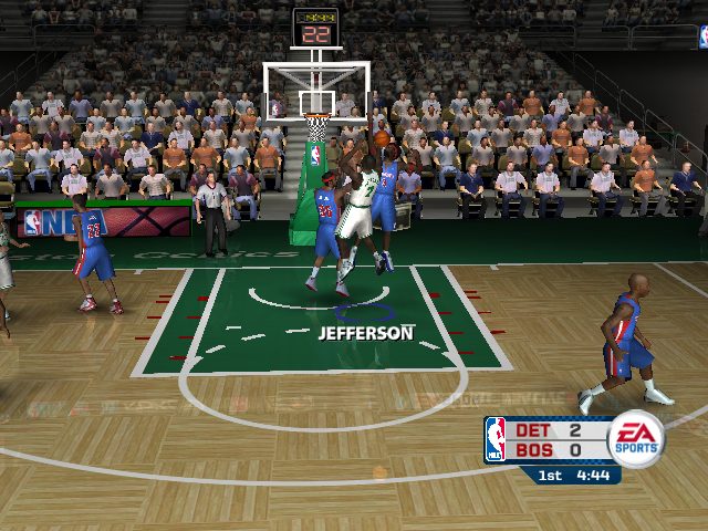 NBA Live 06 in-game screen image #1 