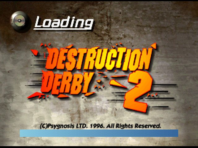 Destruction Derby 2 title screen image #1 