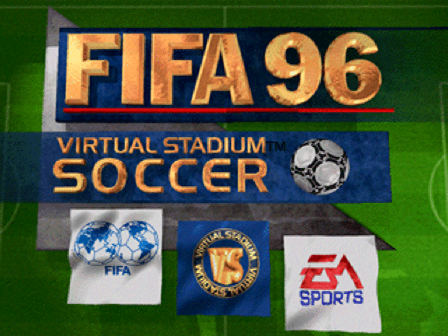 FIFA Soccer 96 title screen image #1 