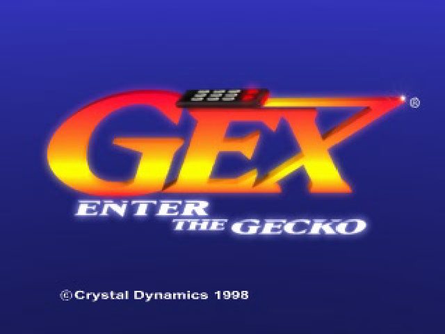 Gex: Enter the Gecko  title screen image #1 