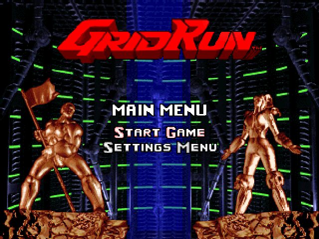 Grid Runner  title screen image #1 