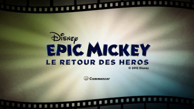 Epic Mickey 2: The Power of Two  title screen image #1 