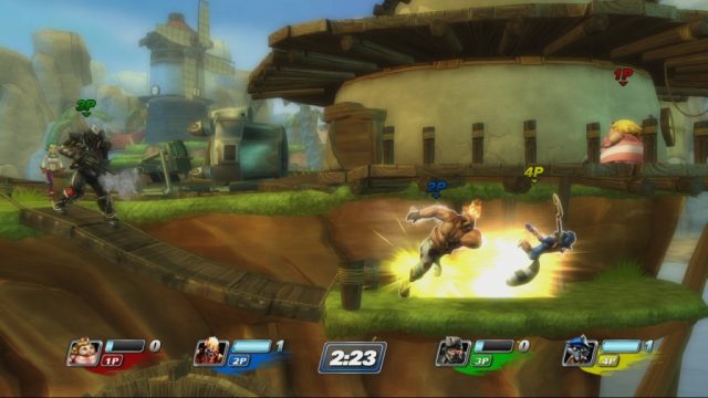 PlayStation All-Stars Battle Royale in-game screen image #1 