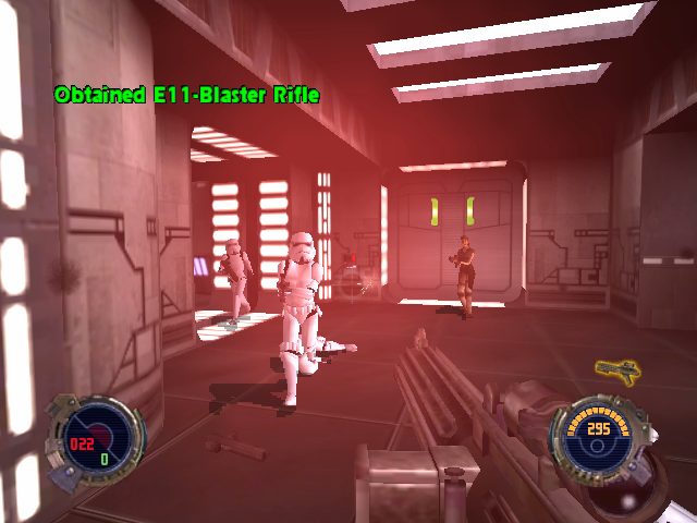 Star Wars Jedi Knight II: Jedi Outcast in-game screen image #1 