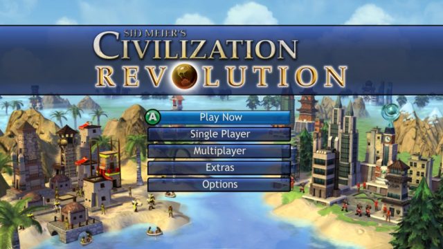 Civilization Revolution  title screen image #1 
