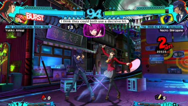 Persona 4 Arena  in-game screen image #1 