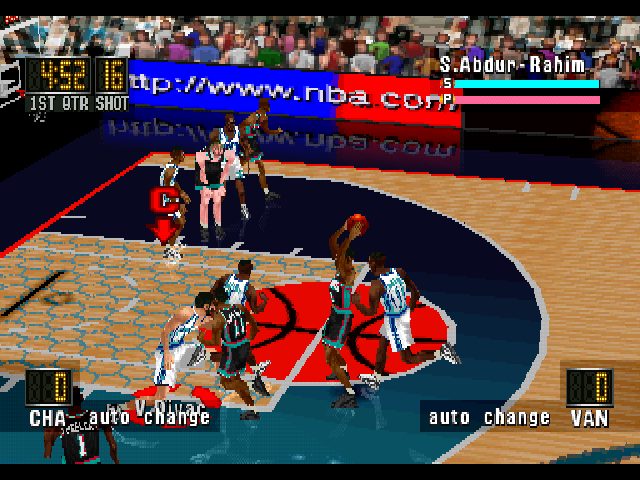 NBA In The Zone '98  in-game screen image #1 