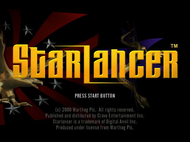 StarLancer title screen image #1 
