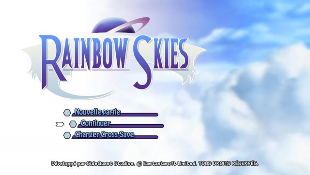 Rainbow Skies title screen image #1 