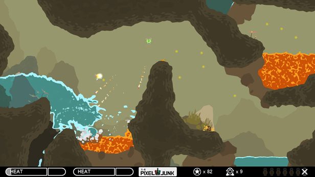 PixelJunk Shooter in-game screen image #1 