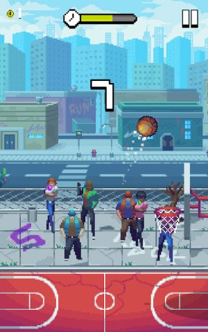 Bouncy Hoops in-game screen image #1 