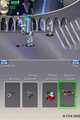 Robots DS  in-game screen image #1 