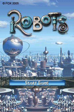 Robots DS  title screen image #1 