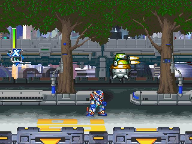 Mega Man X5  in-game screen image #1 
