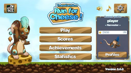 Run for Cheese title screen image #1 