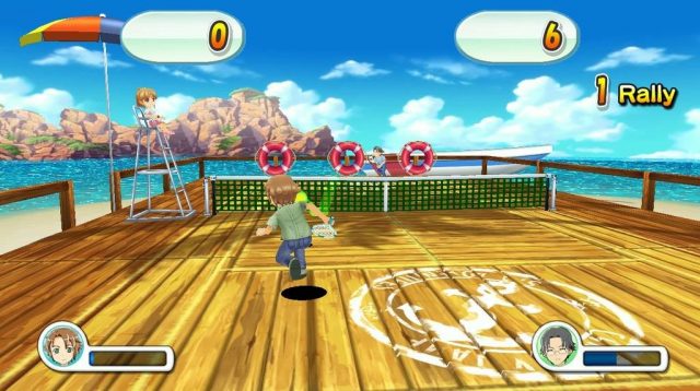 Family Tennis SP  in-game screen image #2 