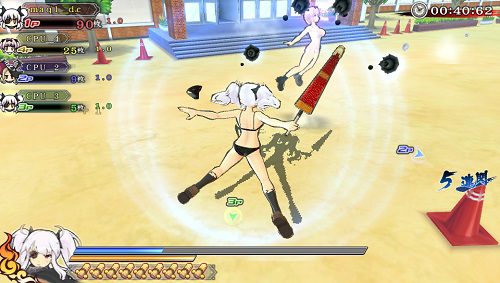 Senran Kagura: Shinovi Versus  in-game screen image #1 