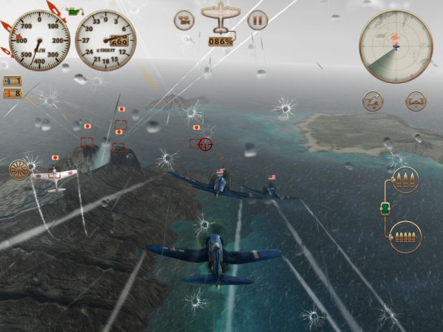 Sky Gamblers: Storm Raiders in-game screen image #1 