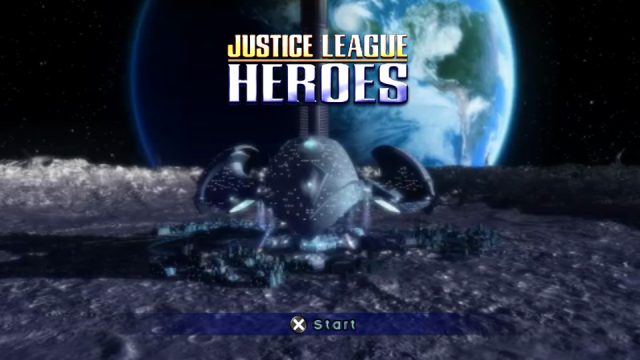 Justice League: Heroes title screen image #1 