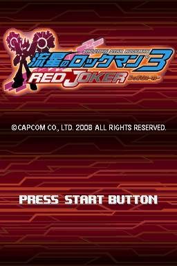 Mega Man Star Force 3: Red Joker title screen image #1 