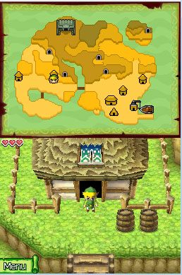 The Legend of Zelda: Phantom Hourglass  in-game screen image #1 