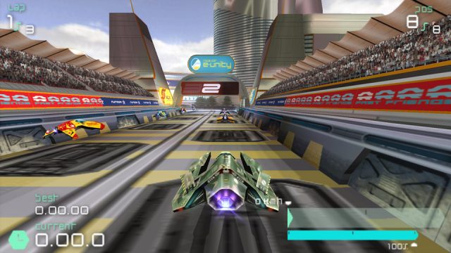 WipEout Pulse in-game screen image #1 