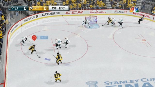 NHL 17 in-game screen image #2 
