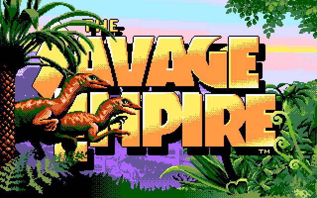 Worlds of Ultima: The Savage Empire  title screen image #1 