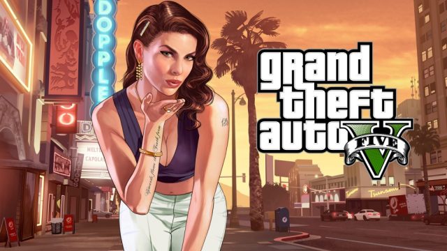 Grand Theft Auto V  title screen image #1 