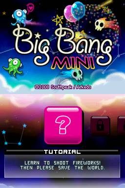 Big Bang Mini title screen image #1 