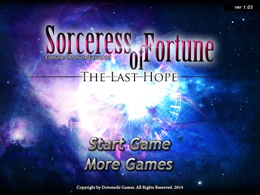 Sorceress of Fortune title screen image #1 