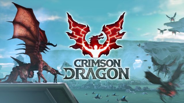 Crimson Dragon  title screen image #1 