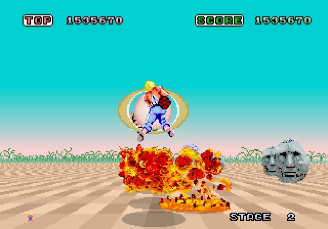 Sega Ages: Space Harrier  in-game screen image #2 