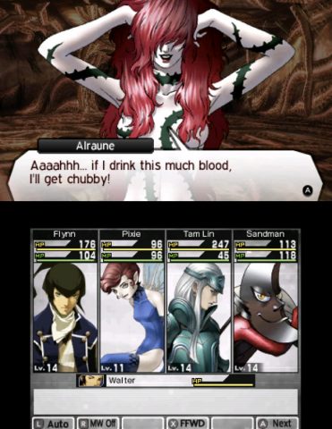 Shin Megami Tensei IV  in-game screen image #2 