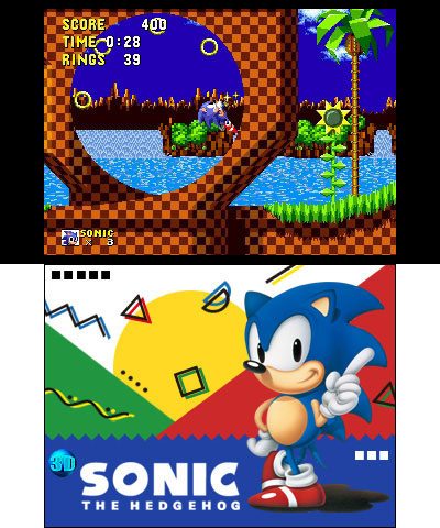 3D Sonic The Hedgehog in-game screen image #1 