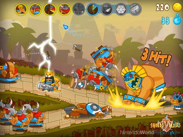 Swords & Soldiers in-game screen image #2 