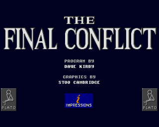 The Final Conflict title screen image #1 