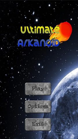 Ultimate Arkanoid title screen image #1 