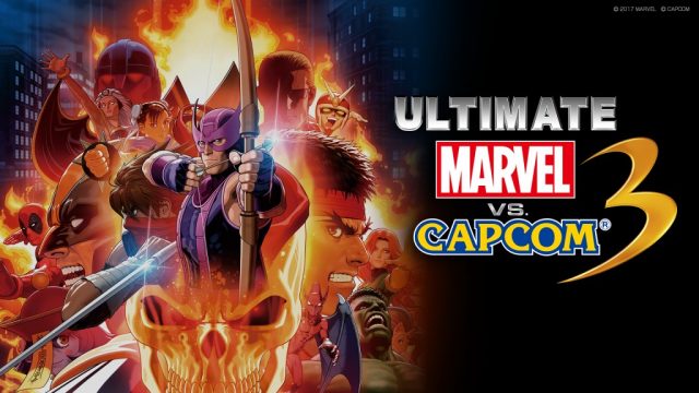Ultimate Marvel vs. Capcom 3 title screen image #1 