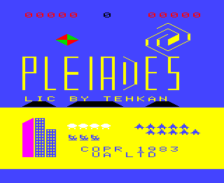 Pleiades title screen image #1 