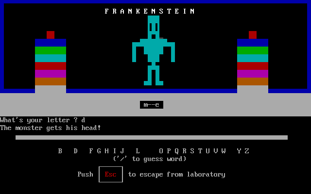 Frankenstein  in-game screen image #1 