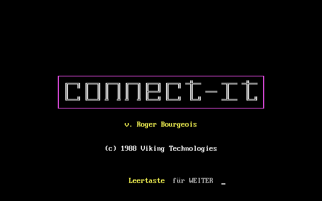 Connect-It title screen image #1 