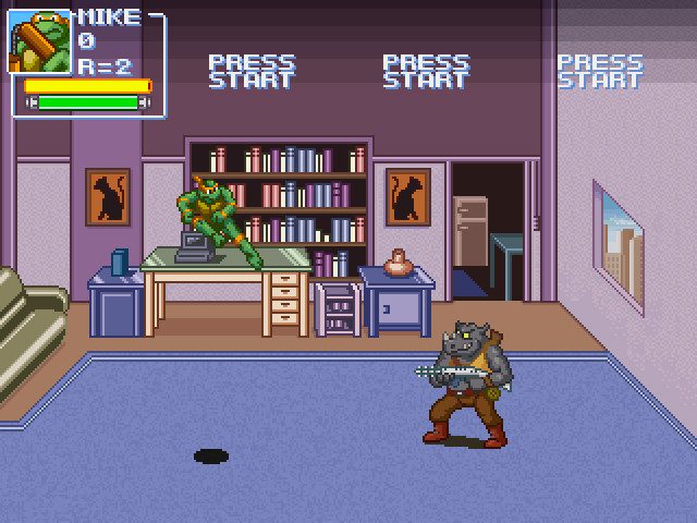 Teenage Mutant Ninja Turtles: Rescue-Palooza! in-game screen image #4 