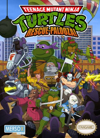 Teenage Mutant Ninja Turtles: Rescue-Palooza! game art image #1 