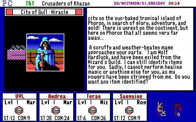 Tunnels & Trolls: Crusaders of Khazan in-game screen image #1 