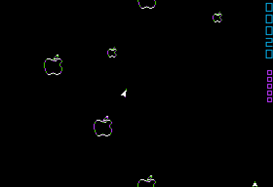 Apple-oids in-game screen image #1 